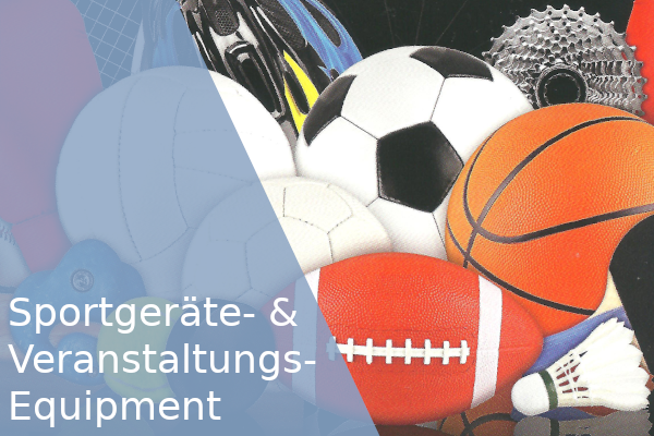 Sportgeräte- und Veranstaltungs-Equipment